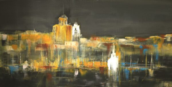 Sanremo i månegull, 120x60