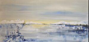 Skue fra Hitfjellet, 120x60