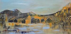 Septemberkveld, 120x60