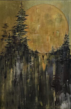 Magic moon, 80x120