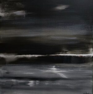 Night meditation, 90x90