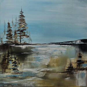 Våren, 90x90
