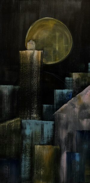 Byen sover, 120x60